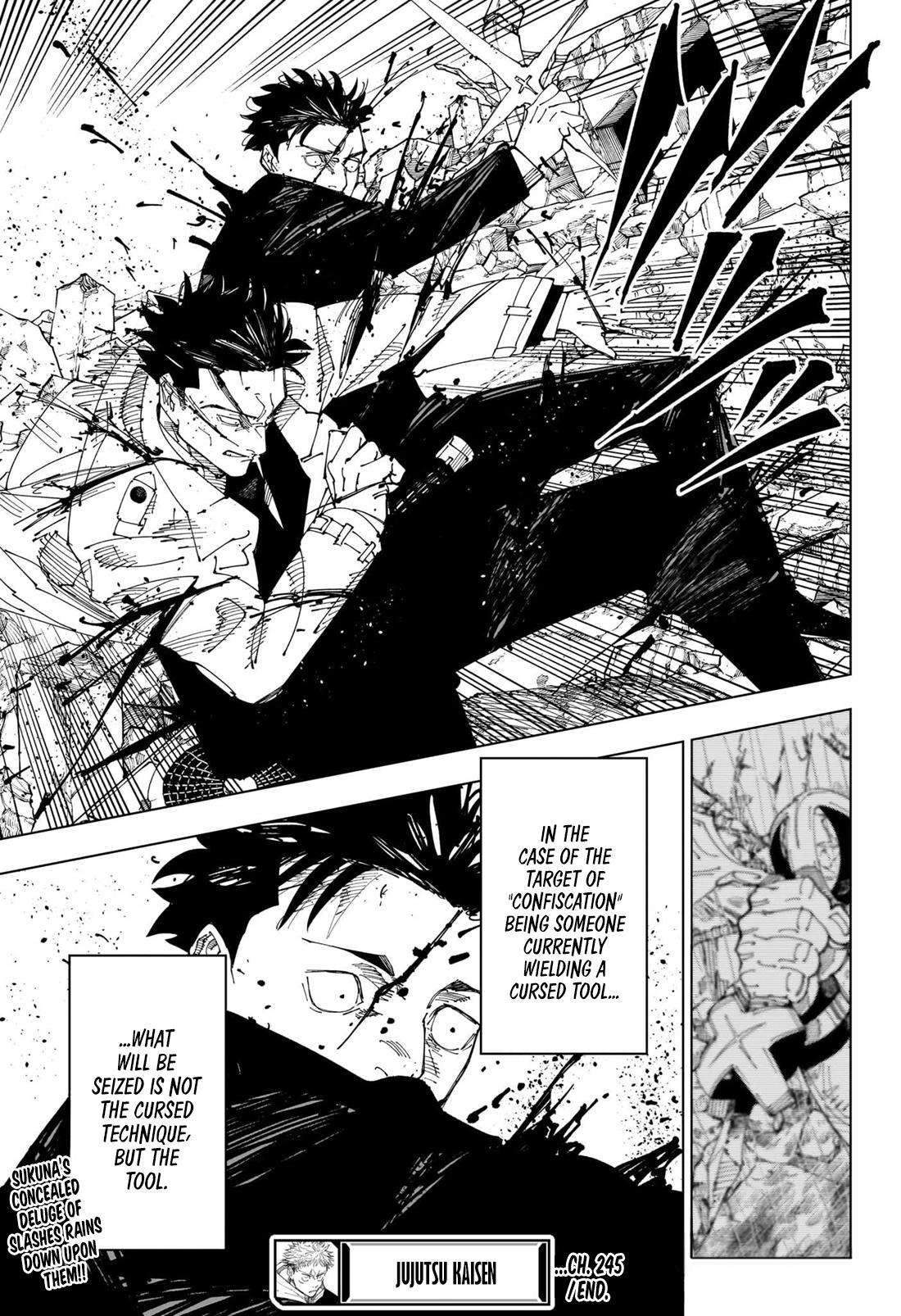 Jujutsu Kaisen Chapter 245 20